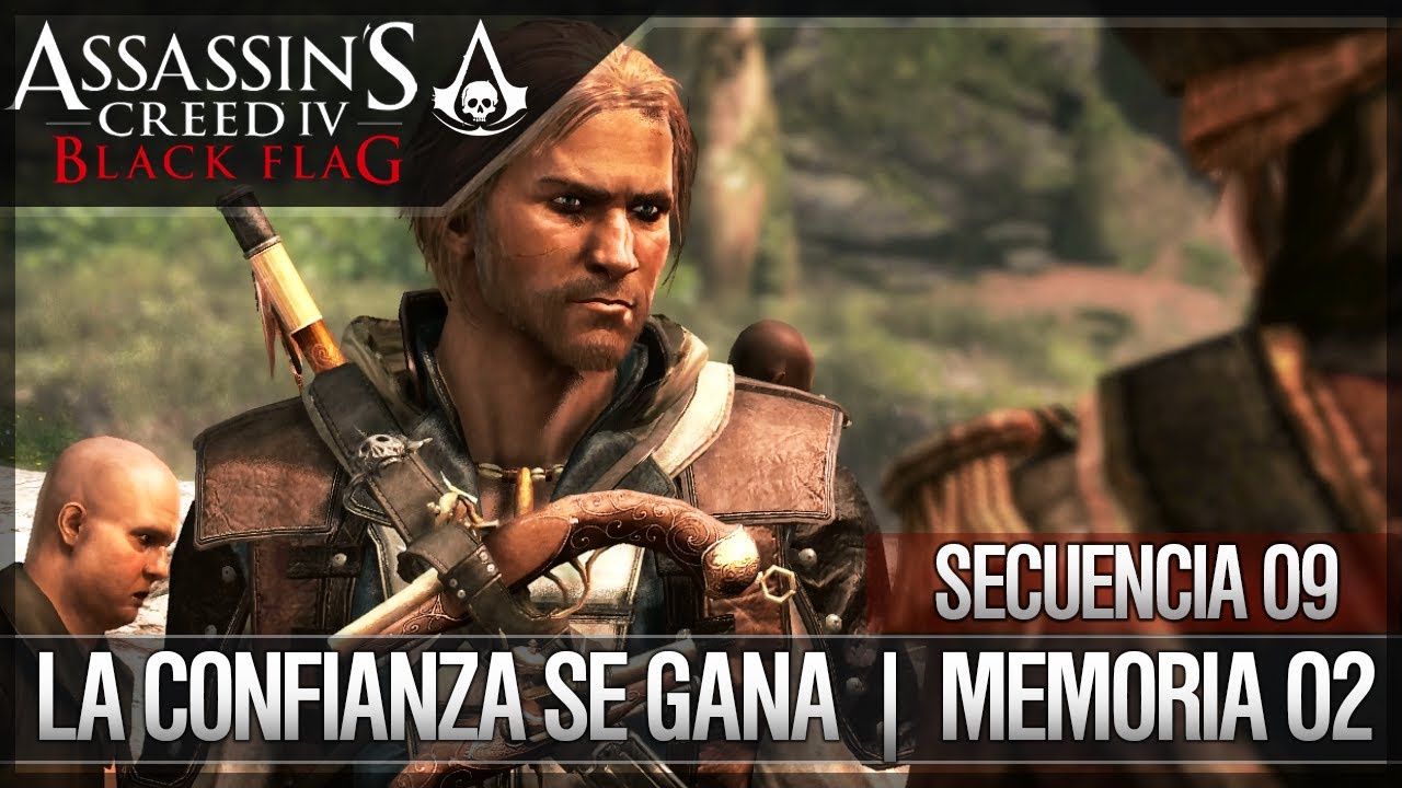 dlcl stanford Assassin's Creed 4 Black Flag | Walkthrough | Secuencia 9 | La confianza se gana | 2 | 100%