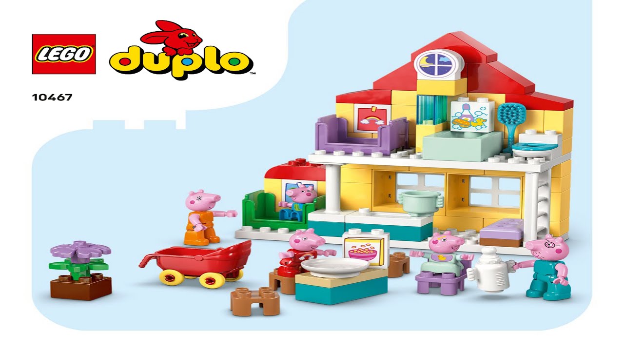 LEGO Instructions - Duplo - 10467 - Family House - Peppa Pig