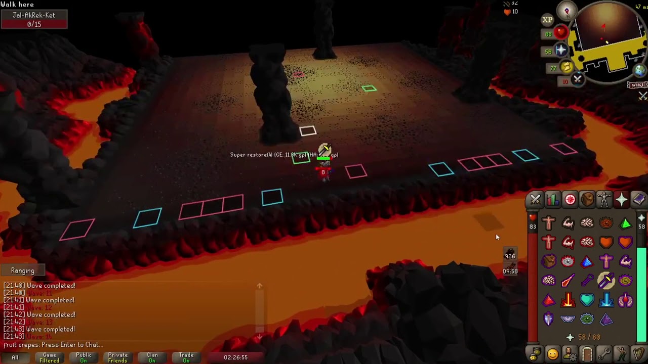 First Inferno Cape (tbow) || Complete Run