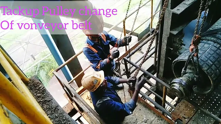 Tackup pulley change at conveyor belt  pulley channge direction d yt