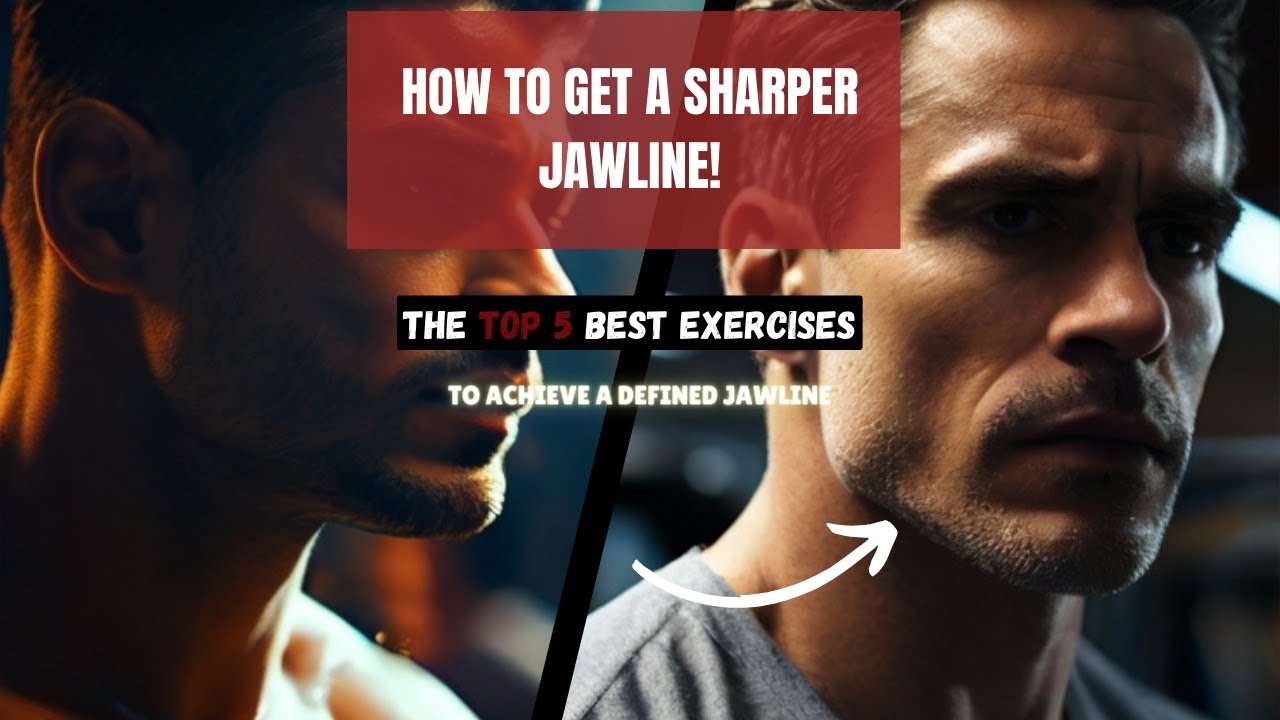 Top 5 Exercises for a Sharper Jawline! - YouTube