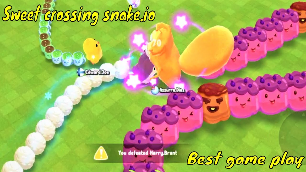 Sweet crossing snake io. Best game play top score