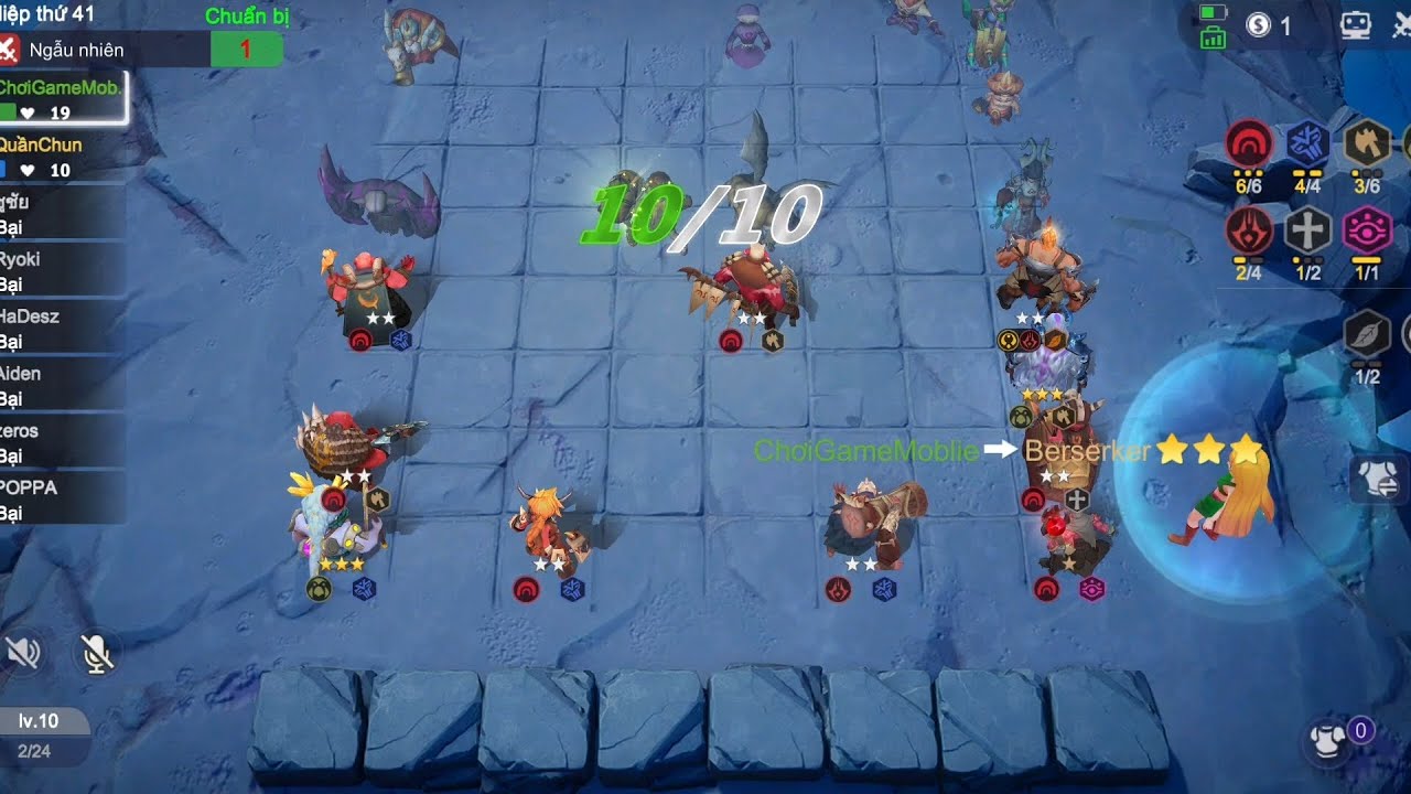 Berserker 6 Cave Clan 4 Shaman Auto Chess Moblie # 118