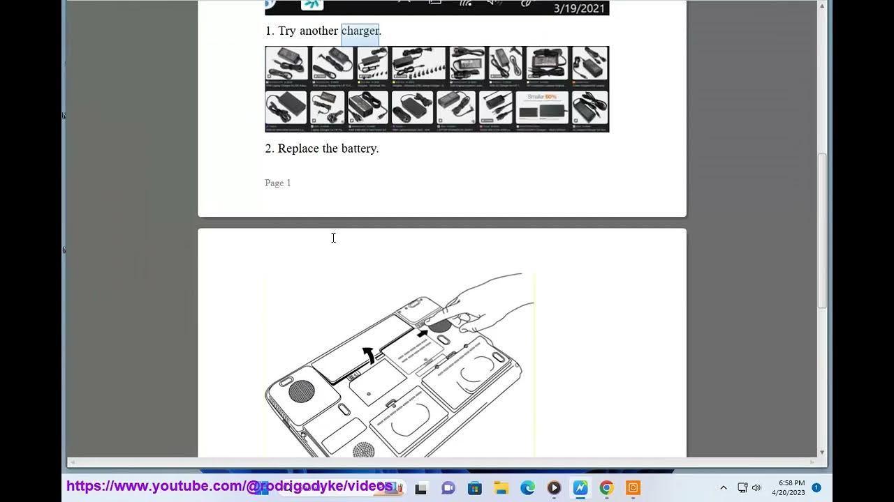 Fix Laptop battery says 100 but dies when unplugged YouTube