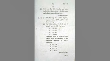 BCA- Computer Organization and Architecture paper 2021|shorts|