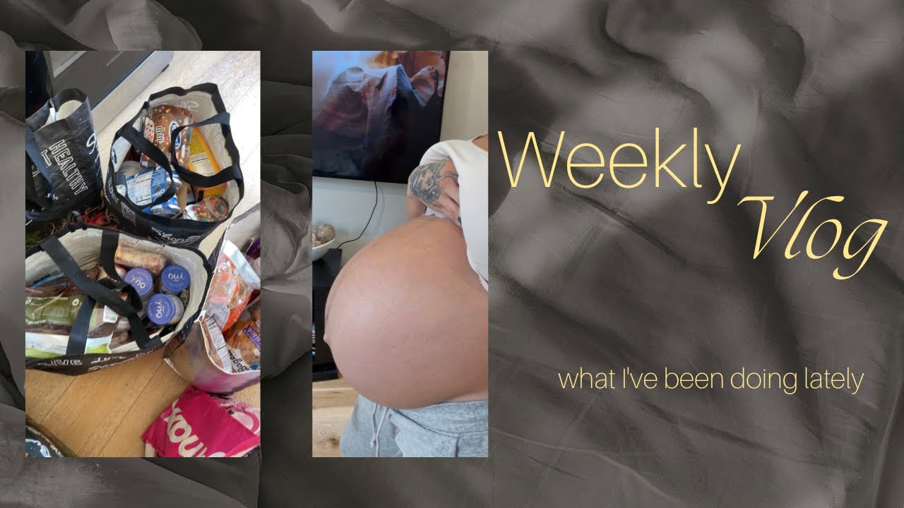 WEEKLY VLOG 39 weeks workout to induce labor+ Deep fridge cleaning