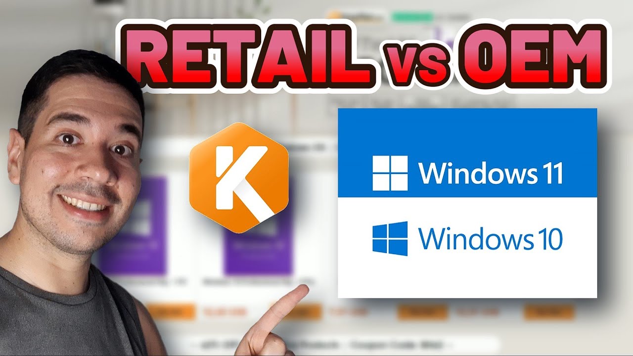 ONDE COMPRAR LICENÇA WINDOWS 10 E 11 PRO MAIS BARATA (RETAIL VS OEM)