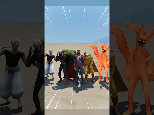 STRONGEST SUPER-HEROES AURA LEVEL TEST- WHO HAVE MORE AURA 🔥| #Shorts | #gta5