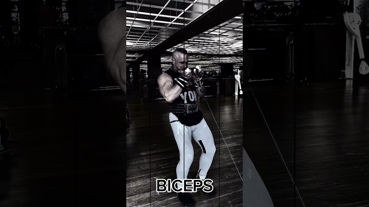 Bicep day #muscle #pump #motivation #biceps
