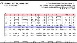 Sopran PS 443 O Datanglah Imanuel   #satbguides #lagumisa #gereja #paduansuaragereja #lagukoor