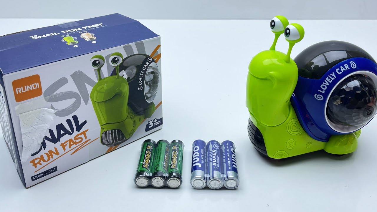 9-Minute Electric Toy Unboxing: Mechanical Snail, Doraemon ASMR Review