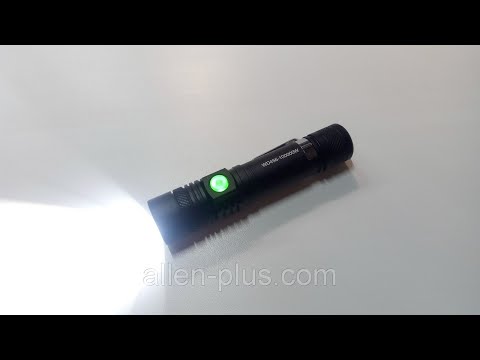 Фонарь WD-856-T6, съемный акумулятор 18650, зарядка от USB, zoom