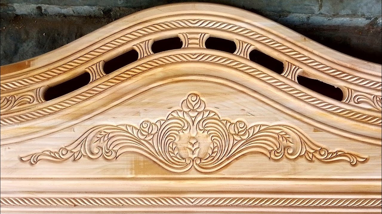 wood carving bed design, duck wood carving design drawing / wood 1