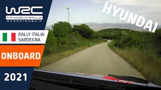 ONBOARD compilation HYUNDAI - WRC Rally Italia Sardegna 2021