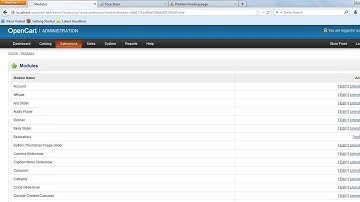 Sleek Image Slider Opencart Module