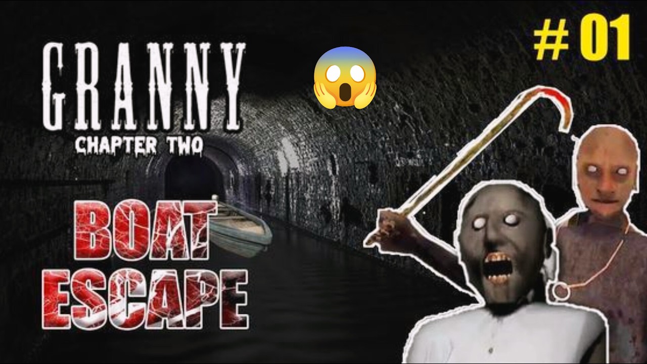 Boat Escape From GRANNY & GRANDPA 2 House