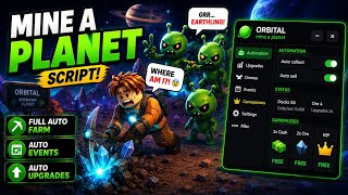 🪐 Mine a Planet Script | FULL AUTO FARM + AUTO EVENTS + FREE GAMEPASSES | NO KEY!