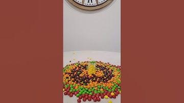 Satisfying Reverse Video With Skittles #shorts #reverse #satisfying #oddlysatisfying #skittles