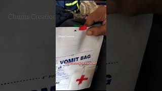 Vomit Bag For Travelers