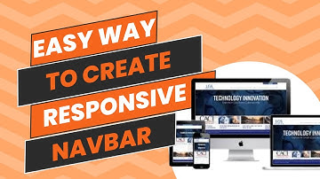 How To Create a Responsive Navbar Using Bootstrap5 - 2024