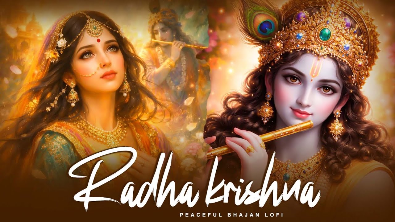 Let the soft beats and divine chanting of Radha Radha bring inner calm and spiritual connection.