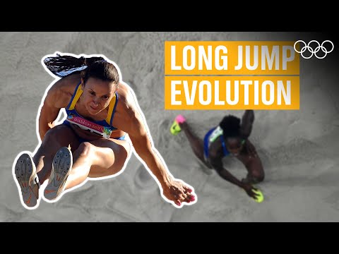 Evolution of the Women’s Long Jump at the Olympics!