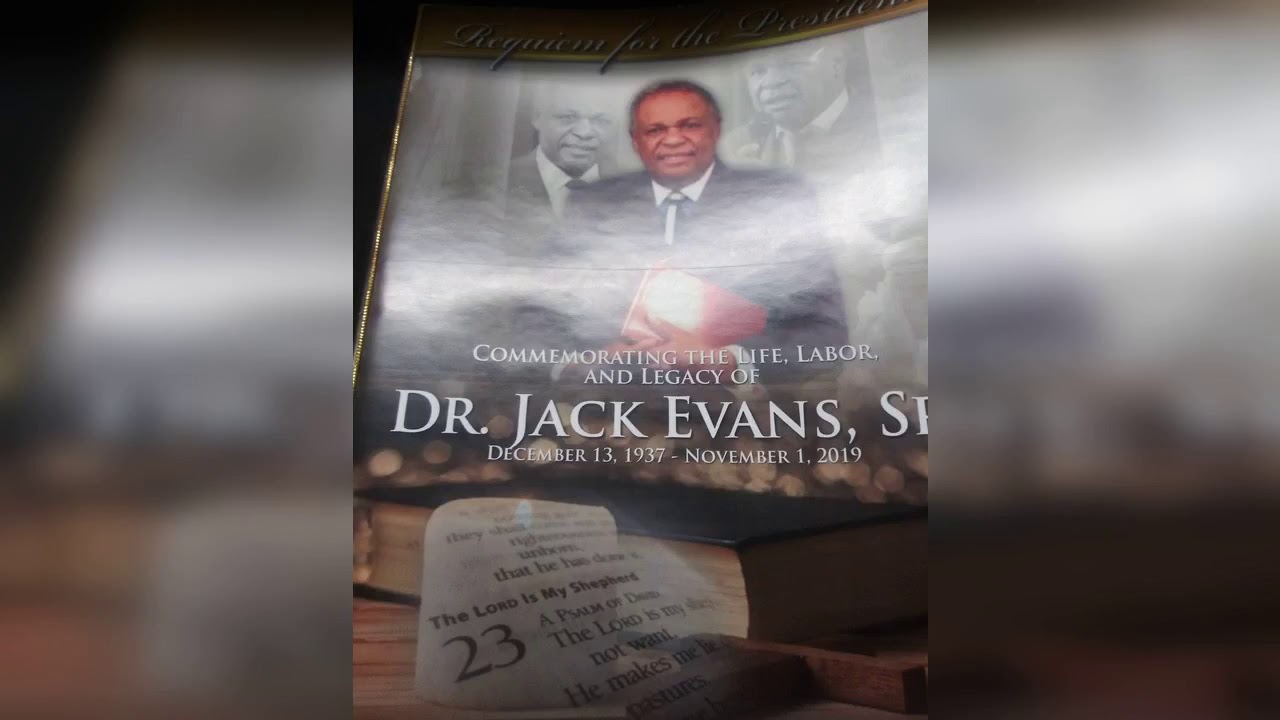 Carol Hamilton - The Lord's Prayer at Jack Evans Sr. Funeral - YouTube