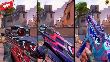VALORANT 2025 Act 6 Battle Pass – All New Skin lines In-Game Showcase!