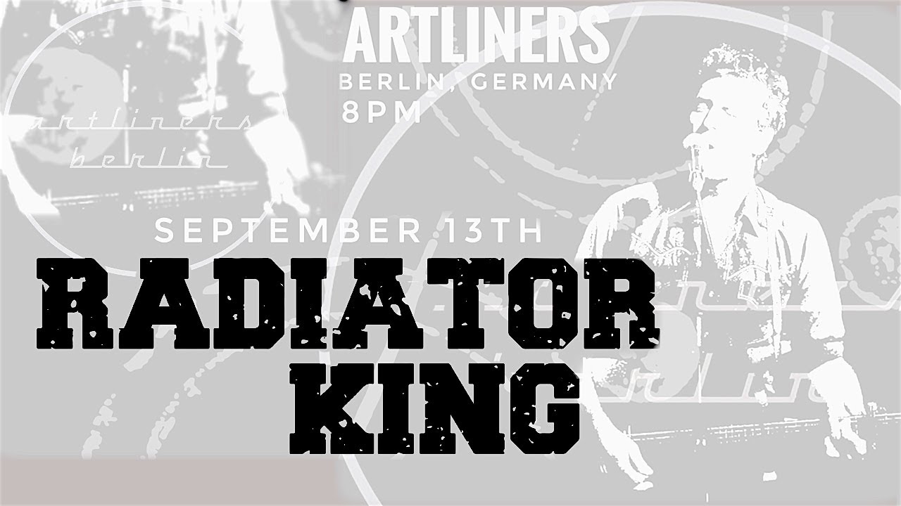 Radiator King live at Artliners Berlin 13.09.2023