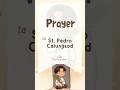 St. Pedro Calungsod, patron saint of Filipino youth, altar servers, and OFWs.#prayer #catholic #ofw