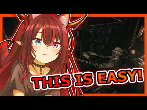 RESIDENT EVIL IS TOO HARD FOR IRYS