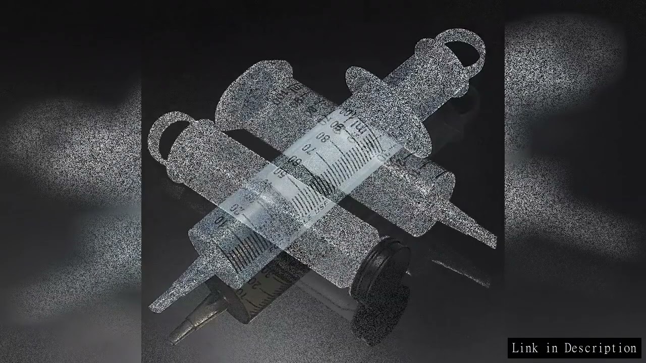 100ml Sterilized Syringe Individually Wrapped Optional With Hose for Scientific Labs, Pet Feeding, L