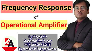 L-28, Frequency Response of Op-Amp. open loop, ideal and practical Op-Amp. Hindi