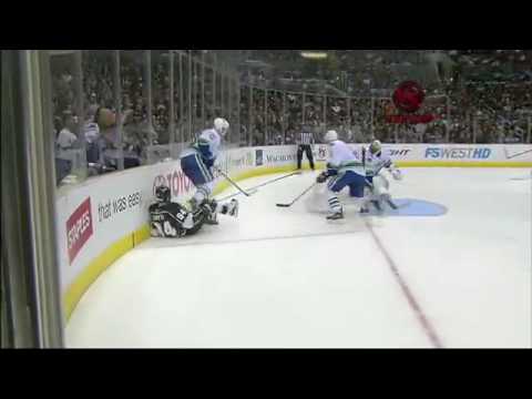 Alex Edler Nails Ryan Smyth into the Boards (April...