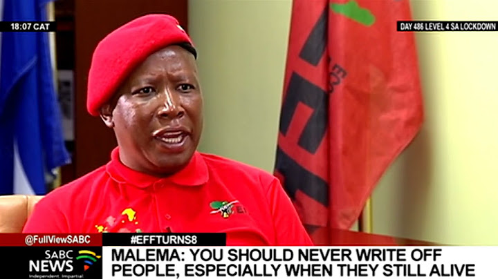 In conversation with EFF leader Julius Malema ahead of 8th anniversary celebrations: Part 1