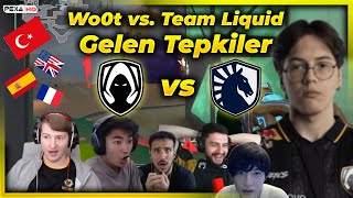 Pros\/Streamers react to TH Wo0t insane performance against Team Liquid