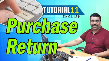 How to manage  purchase return in Rain-tech POS Billing software Tutorial 11