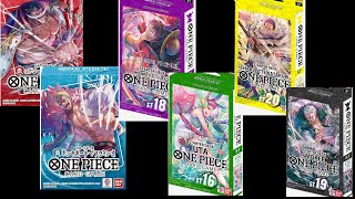 RANKING ALL 6 NEW ONE PIECE STARTER DECKS | ST15-ST20 |TCG