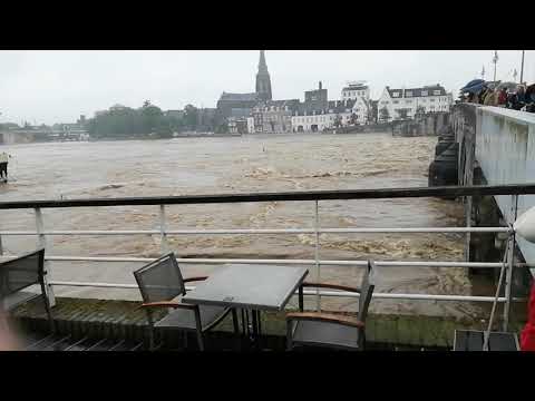 Maastricht River Maas at the moment