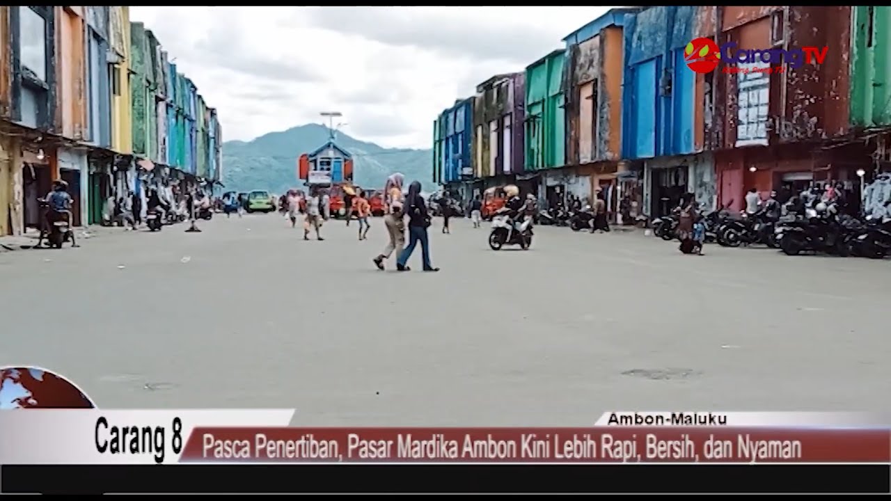 Pasca Penertiban, Pasar Mardika Ambon Kini Lebih Rapi, Bersih dan Nyaman