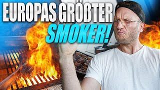 GIGANTISCH - Der GRÖßTE MOBILE SMOKER EUROPAS im TEST!