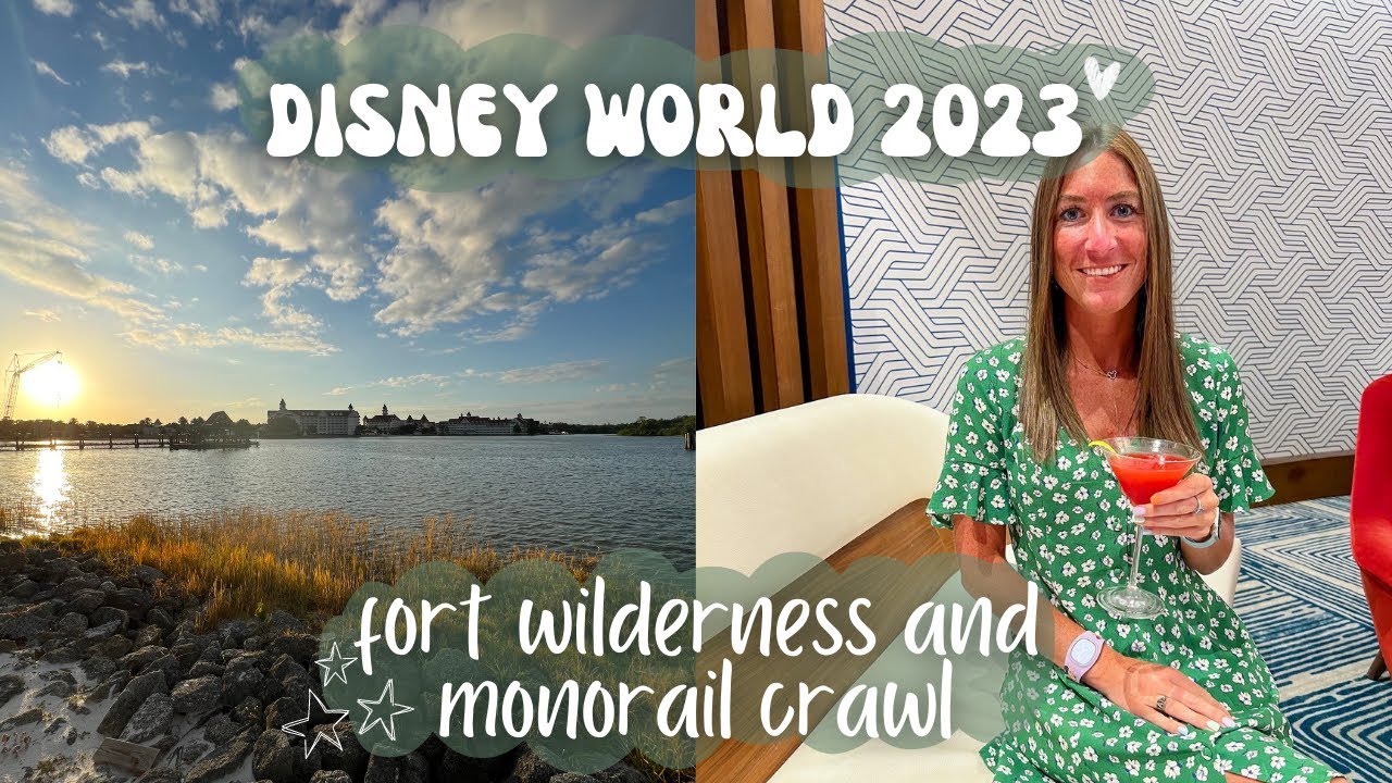 DISNEY WORLD 2023! ✨🤠 breakfast at fort wilderness, tri-circle-d ranch, and a monorail crawl! 🥂