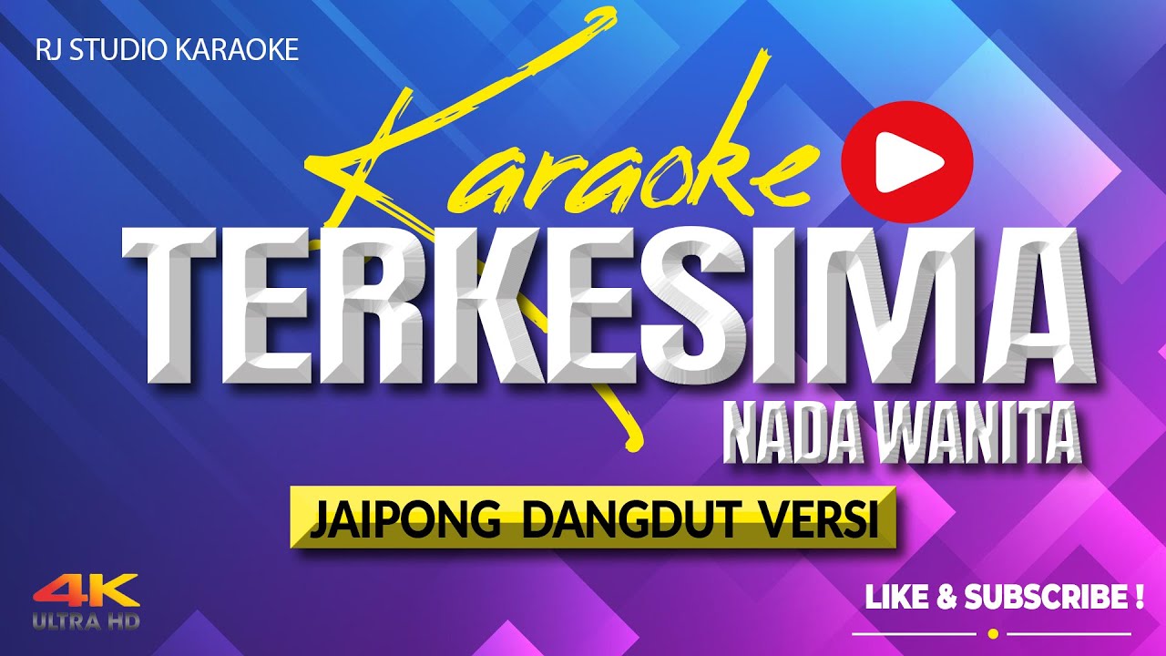 KARAOKE TERKESIMA KENDANG RAMPAK NADA WANITA
