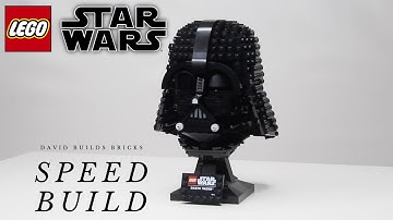 LEGO Star Wars Darth Vader Helmet 75304 Speed Build