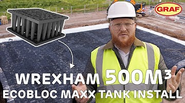 Stormwater Attenuation Tank Install: 500m³ in 3 Days