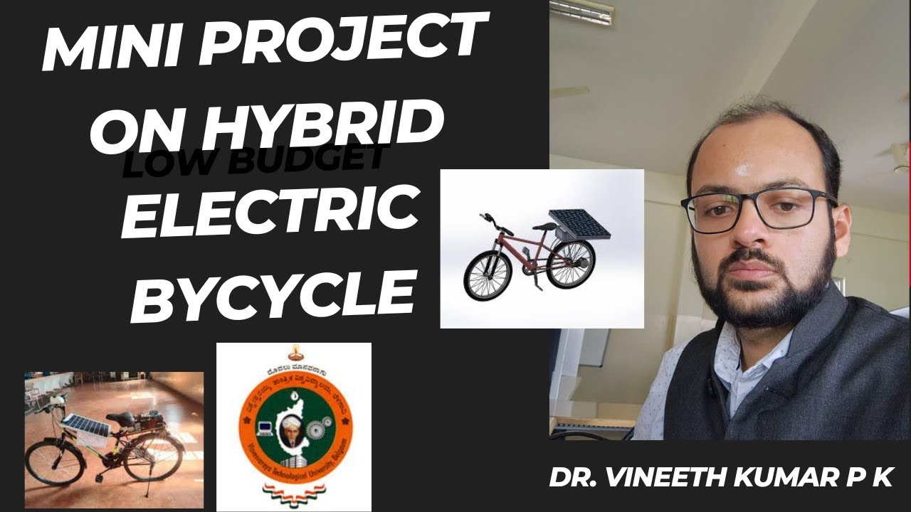 Complete Mini Project Idea on Hybrid Electric Bicycle with Regenerative Braking | ECE & EEE projects