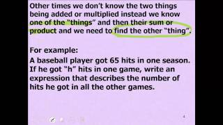 FCA Lesson 2.3 Day2 Translating and Solving Multi-step Linear Equations