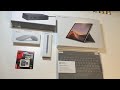 MICROSOFT SURFACE PRO 7 AND ACCESSORIES - unboxing | 4K