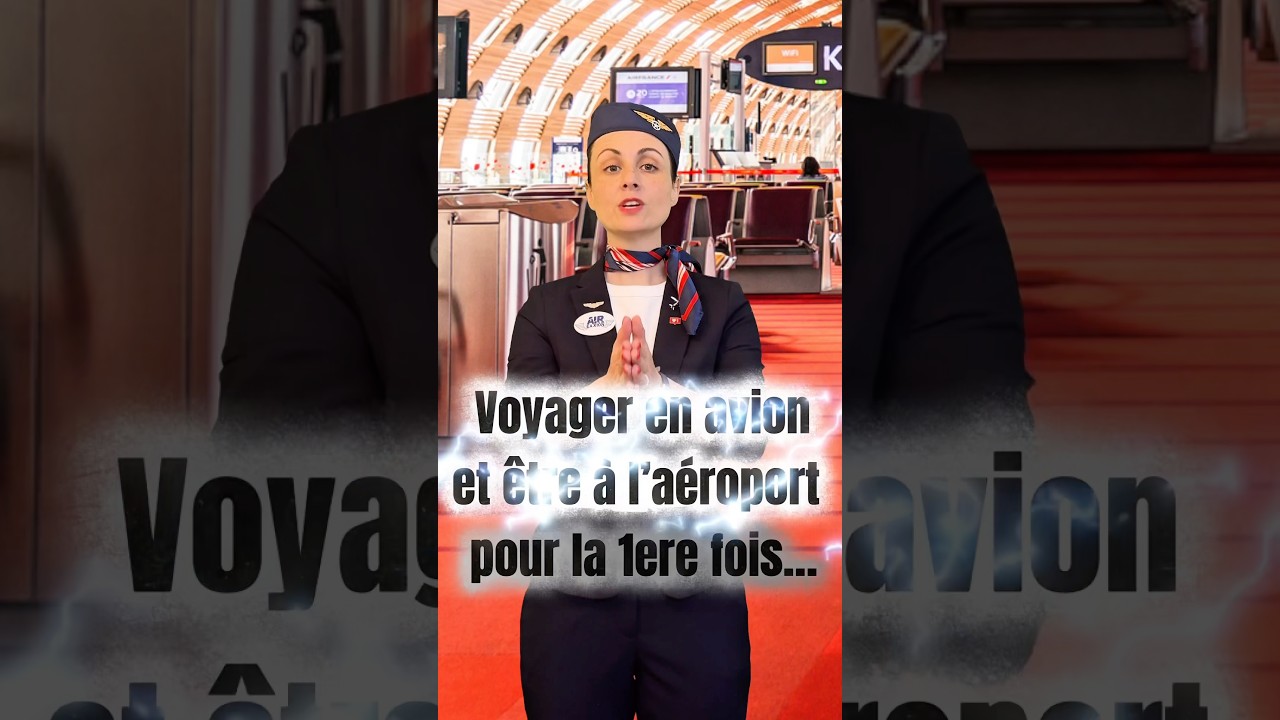 La première fois à l’aéroport… comment ça se passe ? Comment on fait ? Quelles sont les étapes ?