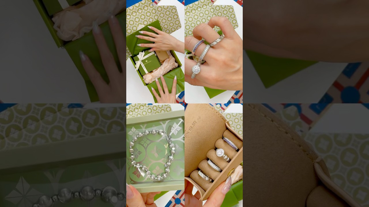 Stacking game STRONG with these minimalist gems 💎#StackableJewelry #MinimalistAccessories